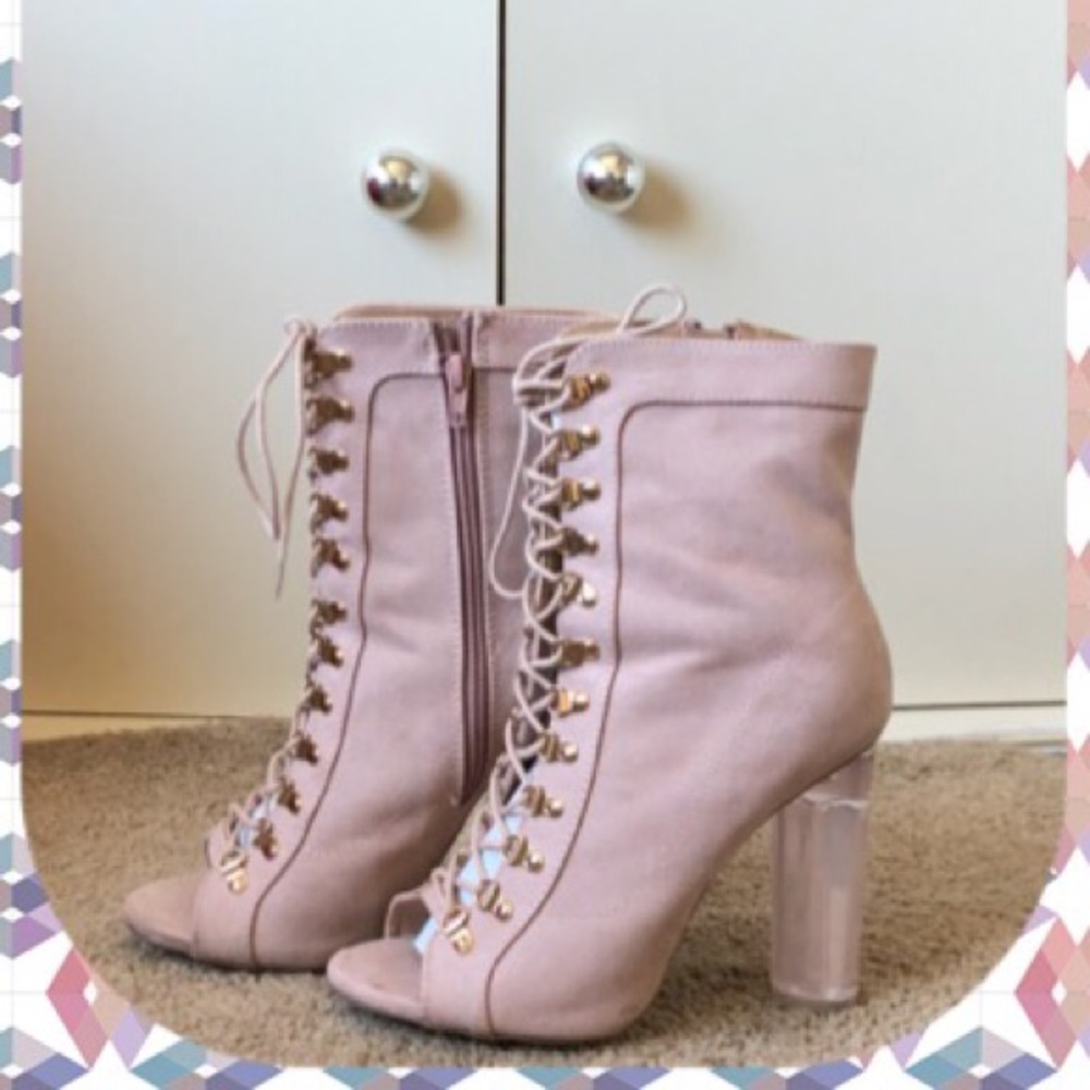 Lace up Ankle Booties - Picture 6 of 6